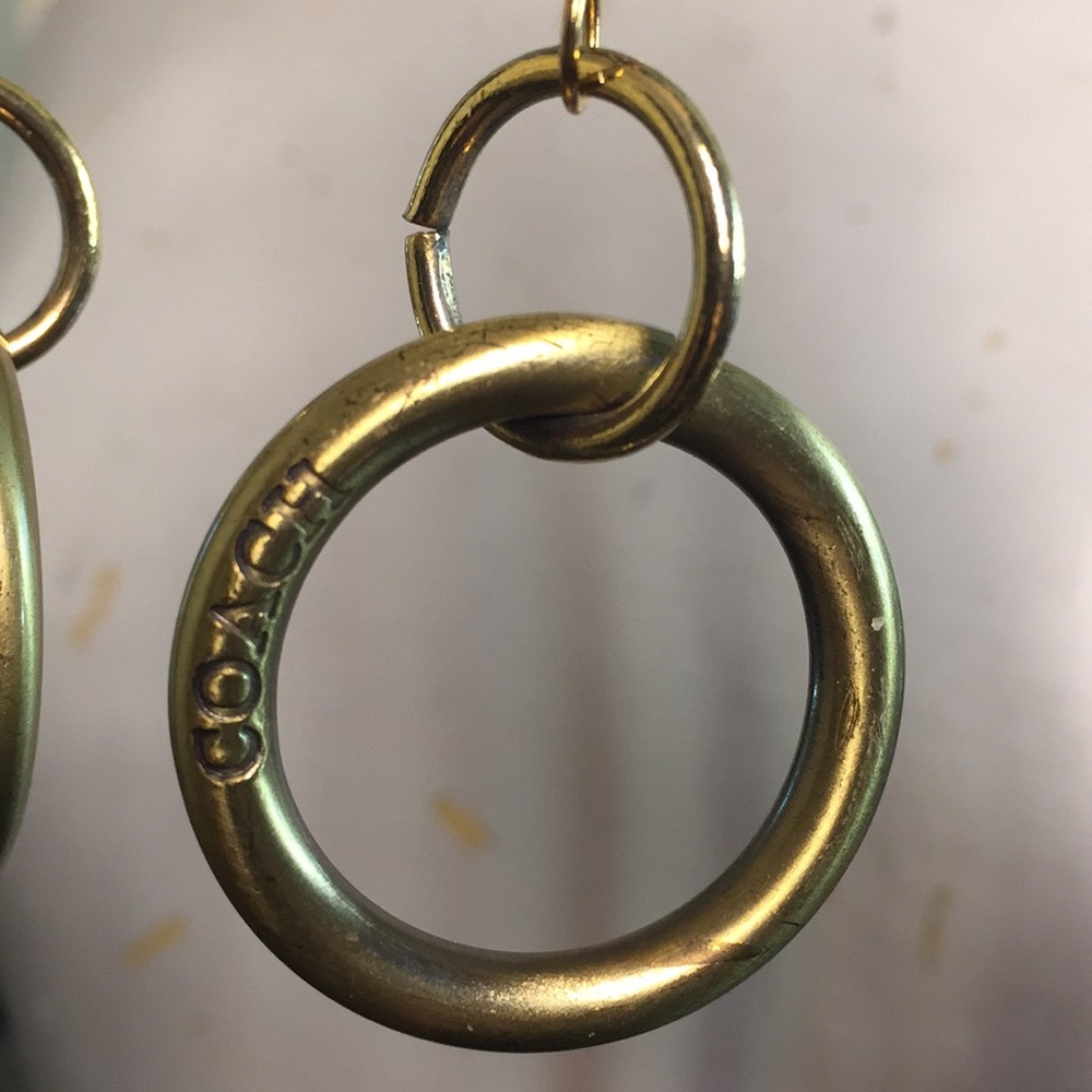 Coach earrings